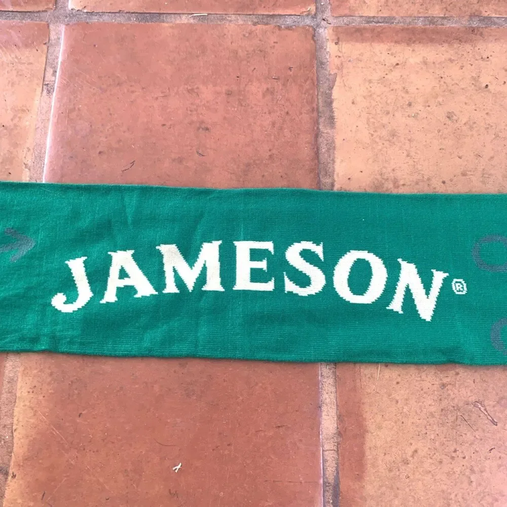 JAMESON IRISH WHISKEY JJ&S Acrylic Knit Green/Red 60